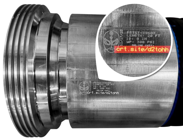 Pressure Test Certification